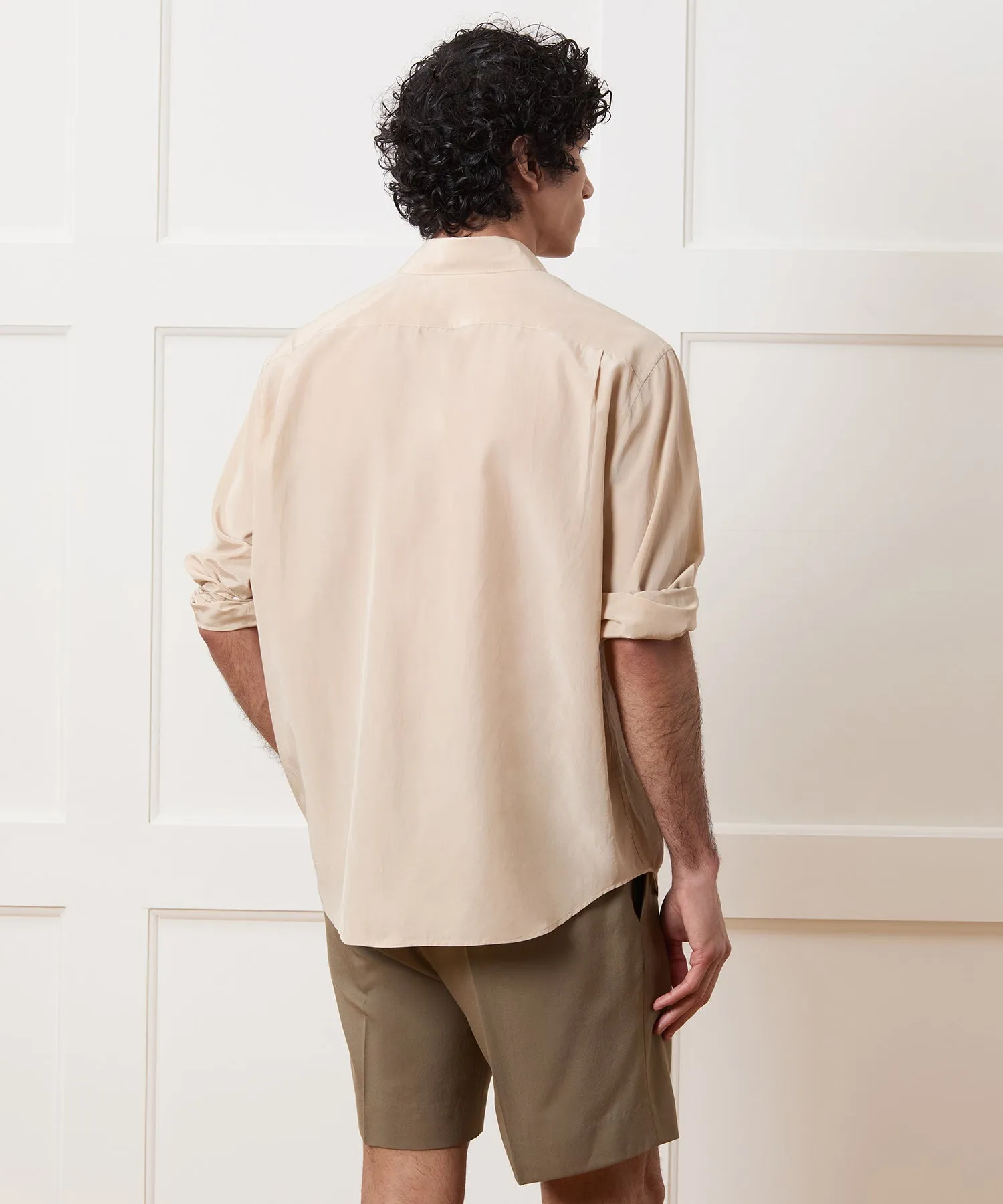 Cotton-Silk Big Shirt sold by Todd Snyder product image thumbnail 4