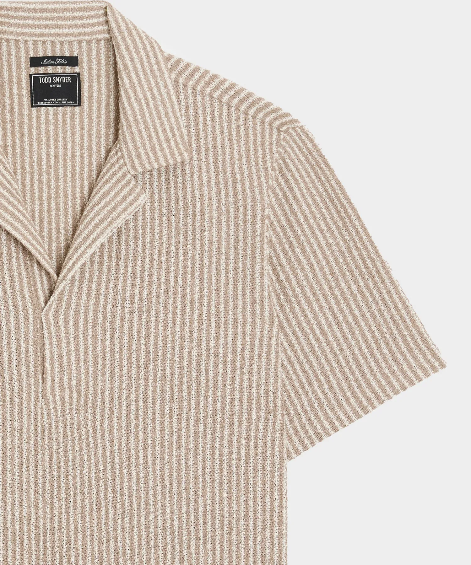 Relaxed Boucle Montauk Polo sold by Todd Snyder product image thumbnail 5