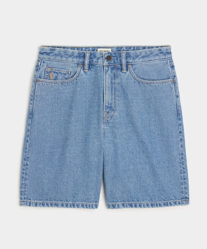 8" Relaxed Denim Short sold by Todd Snyder