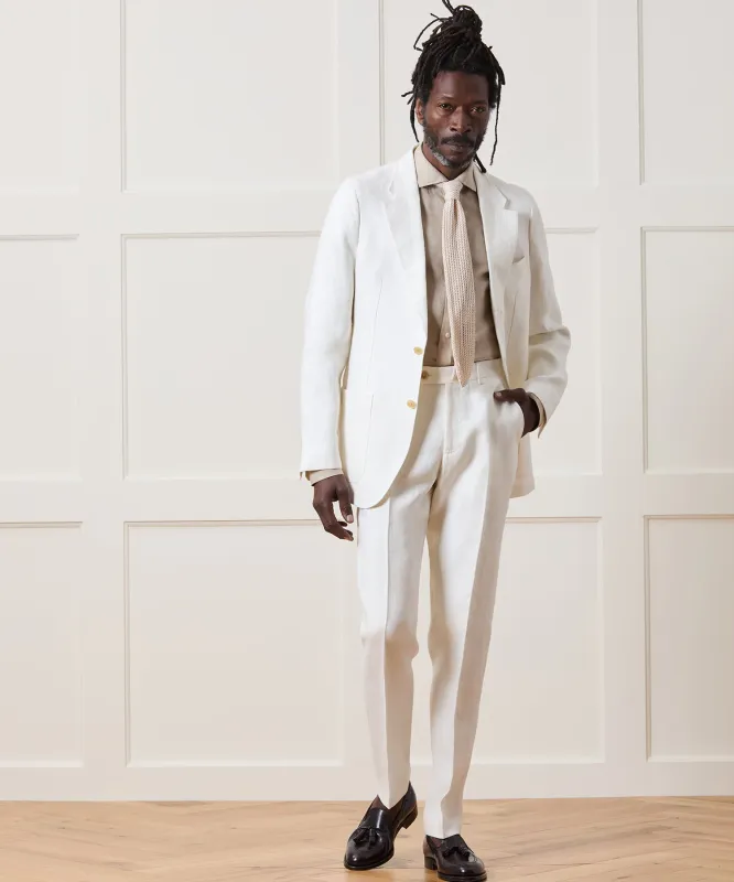 Italian Linen Slim Madison Suit sold by Todd Snyder