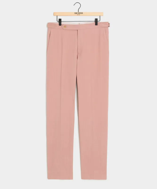 Italian Sueded Linen Side Tab Trouser sold by Todd Snyder