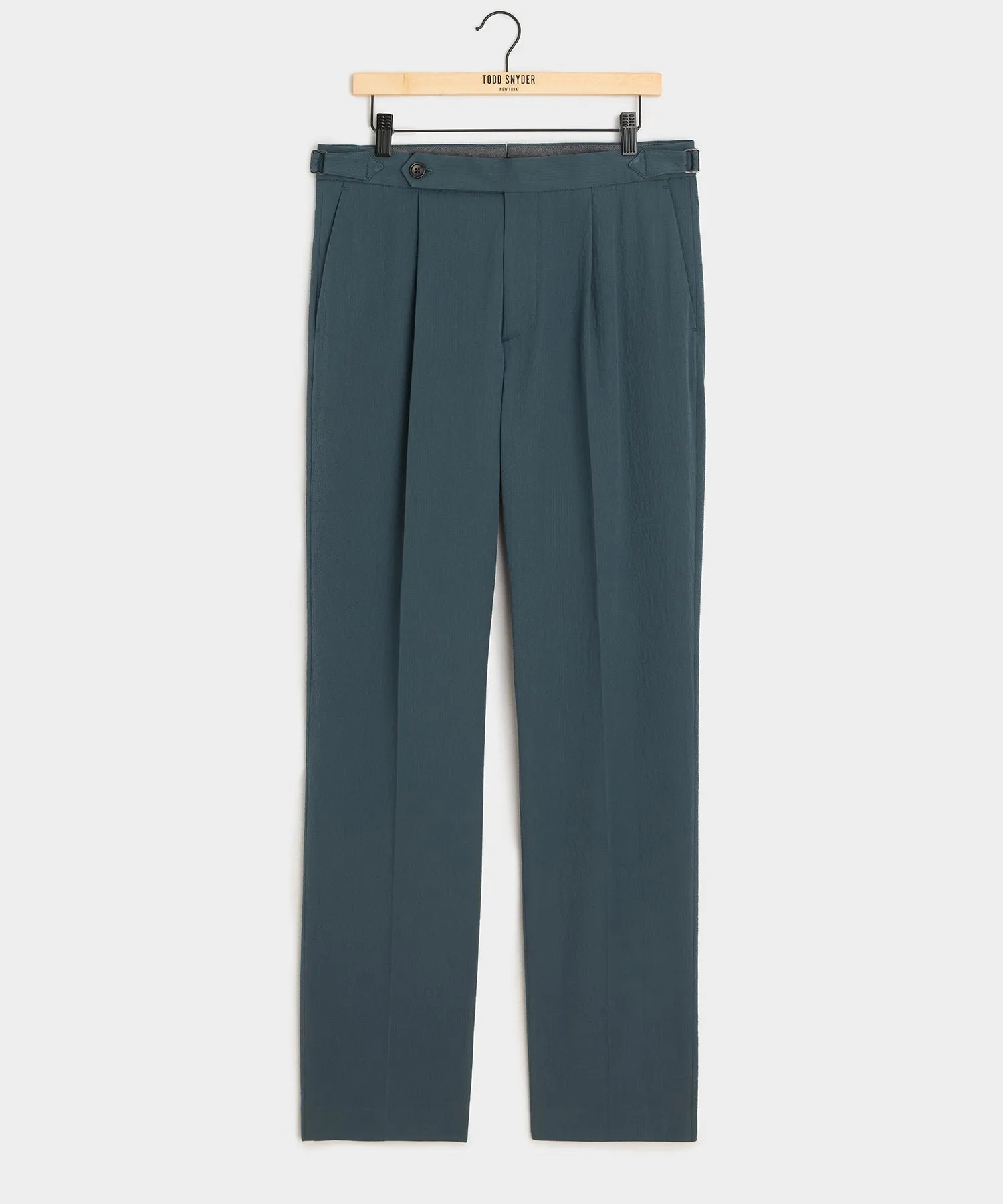 Italian Seersucker Side Tab Trouser sold by Todd Snyder