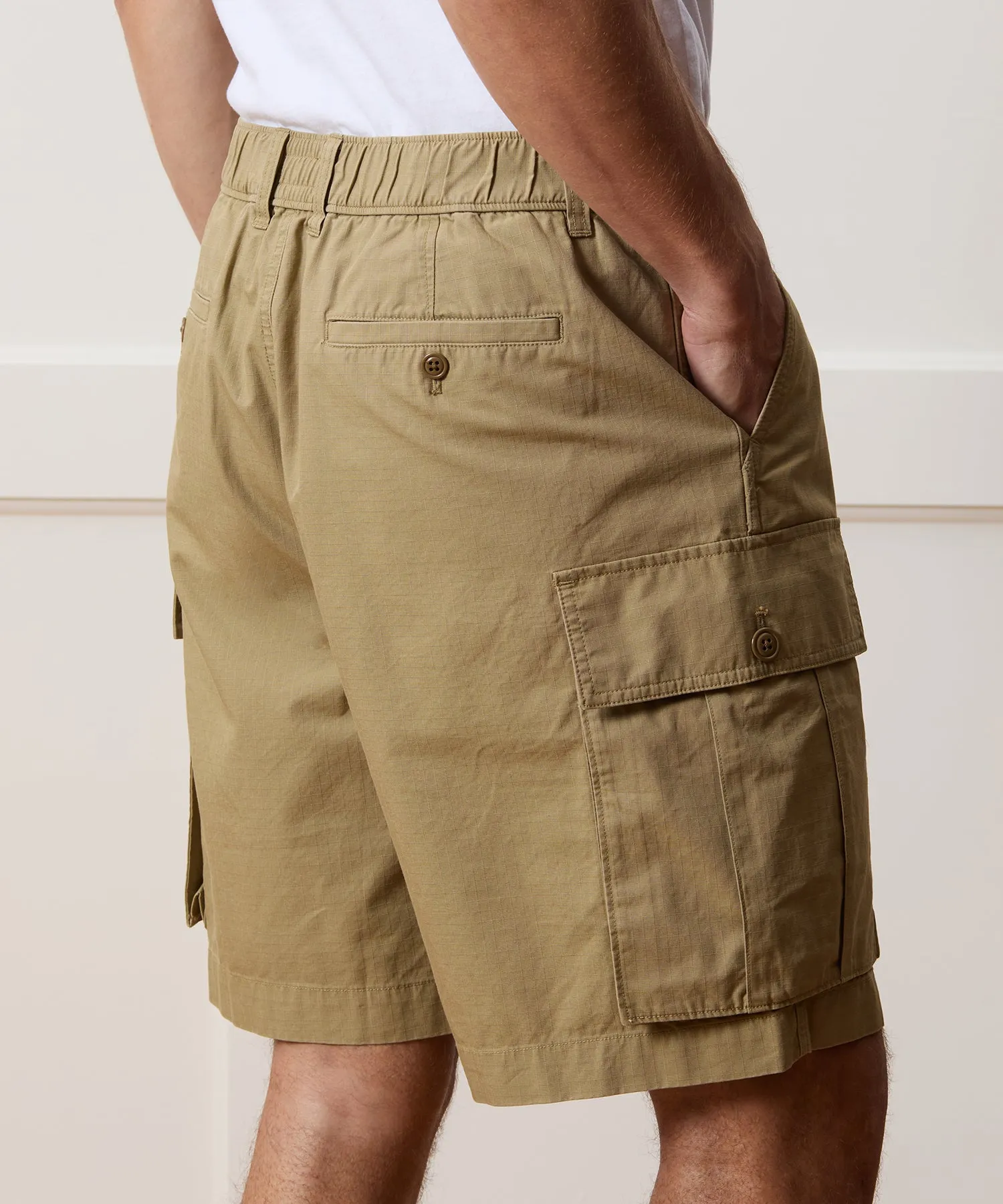 9" Japanese Ripstop Cargo Short sold by Todd Snyder product image thumbnail 5