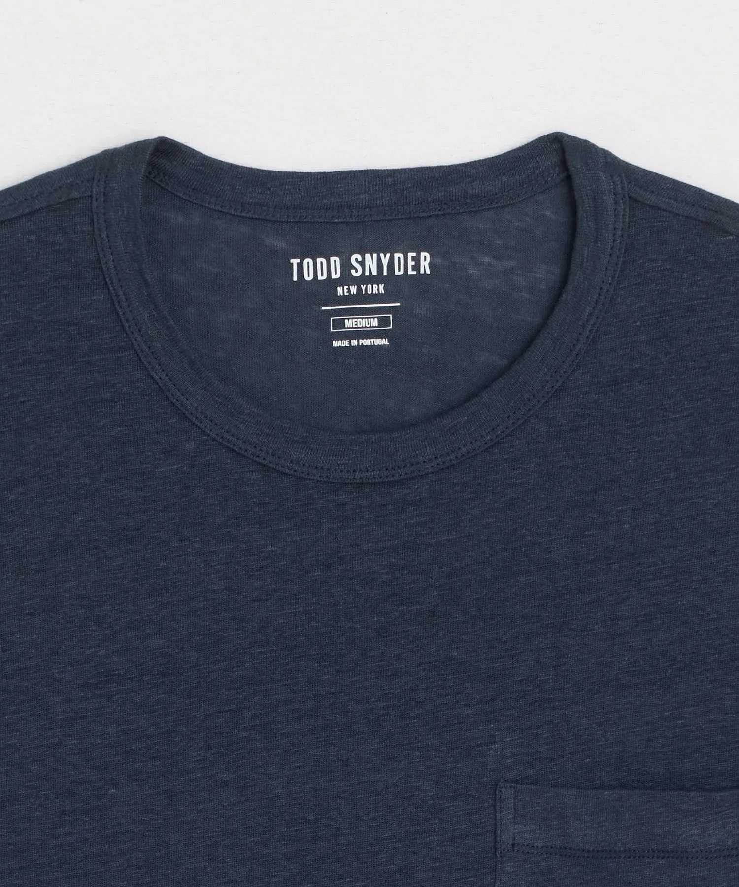 Linen Pocket Tee sold by Todd Snyder product image thumbnail 2