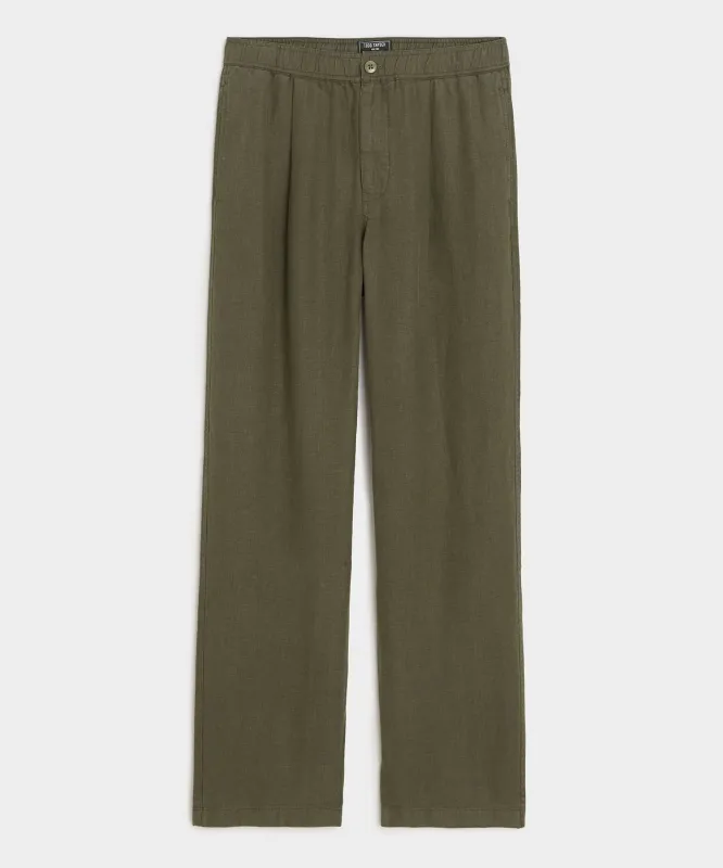 Relaxed Linen Leisure Pant sold by Todd Snyder