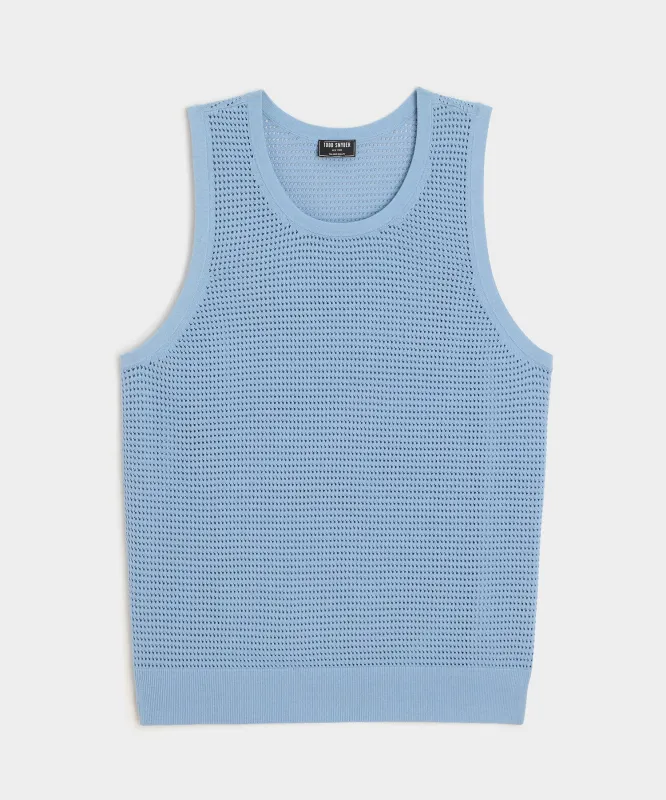 Luxe Mesh Tank sold by Todd Snyder