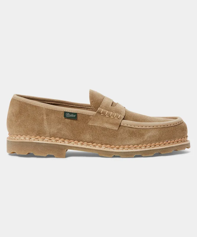 Paraboot Nante Suede Loafer sold by Todd Snyder