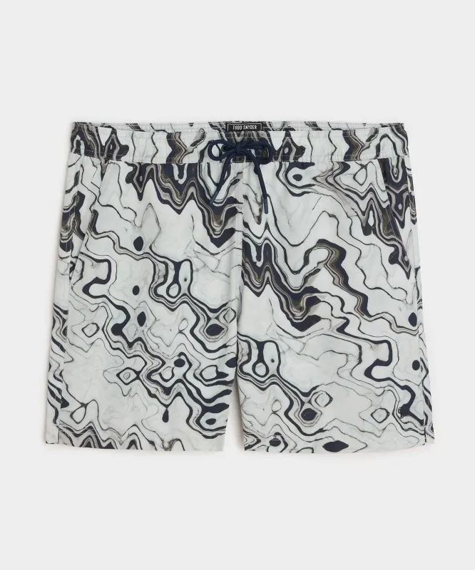 5" Montauk Swim Trunk sold by Todd Snyder