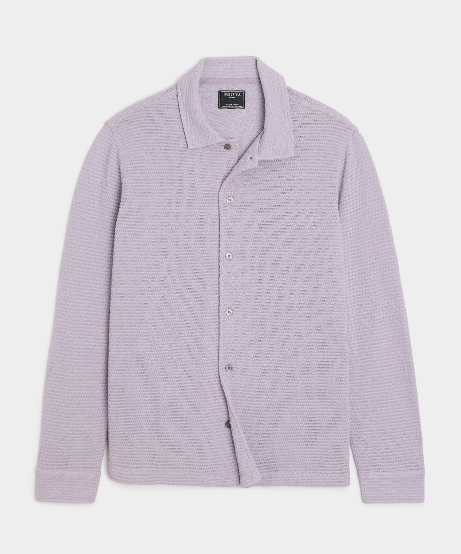 Textured Knit Polo Shirt sold by Todd Snyder