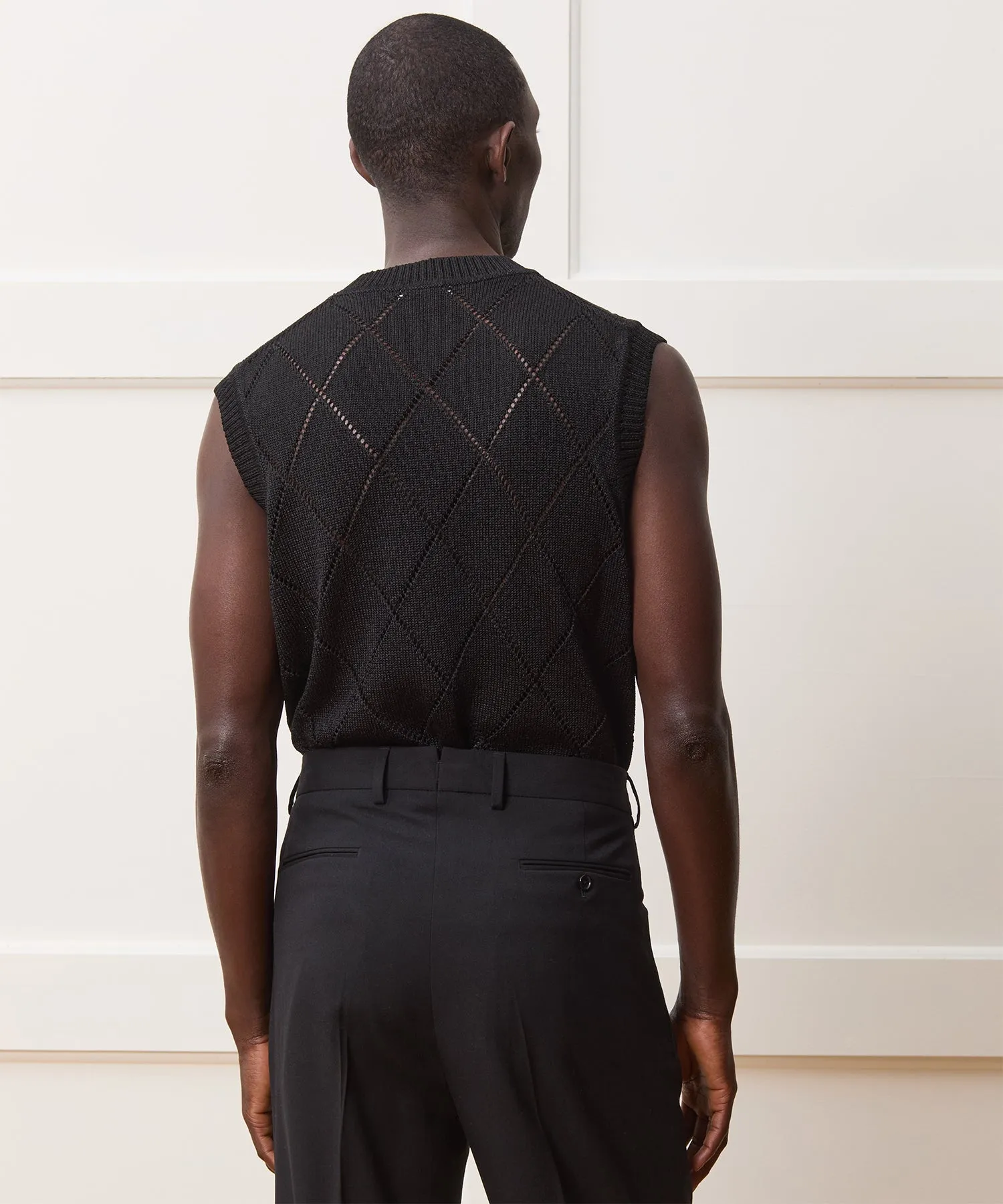 Argyle Sweater Vest sold by Todd Snyder product image thumbnail 5