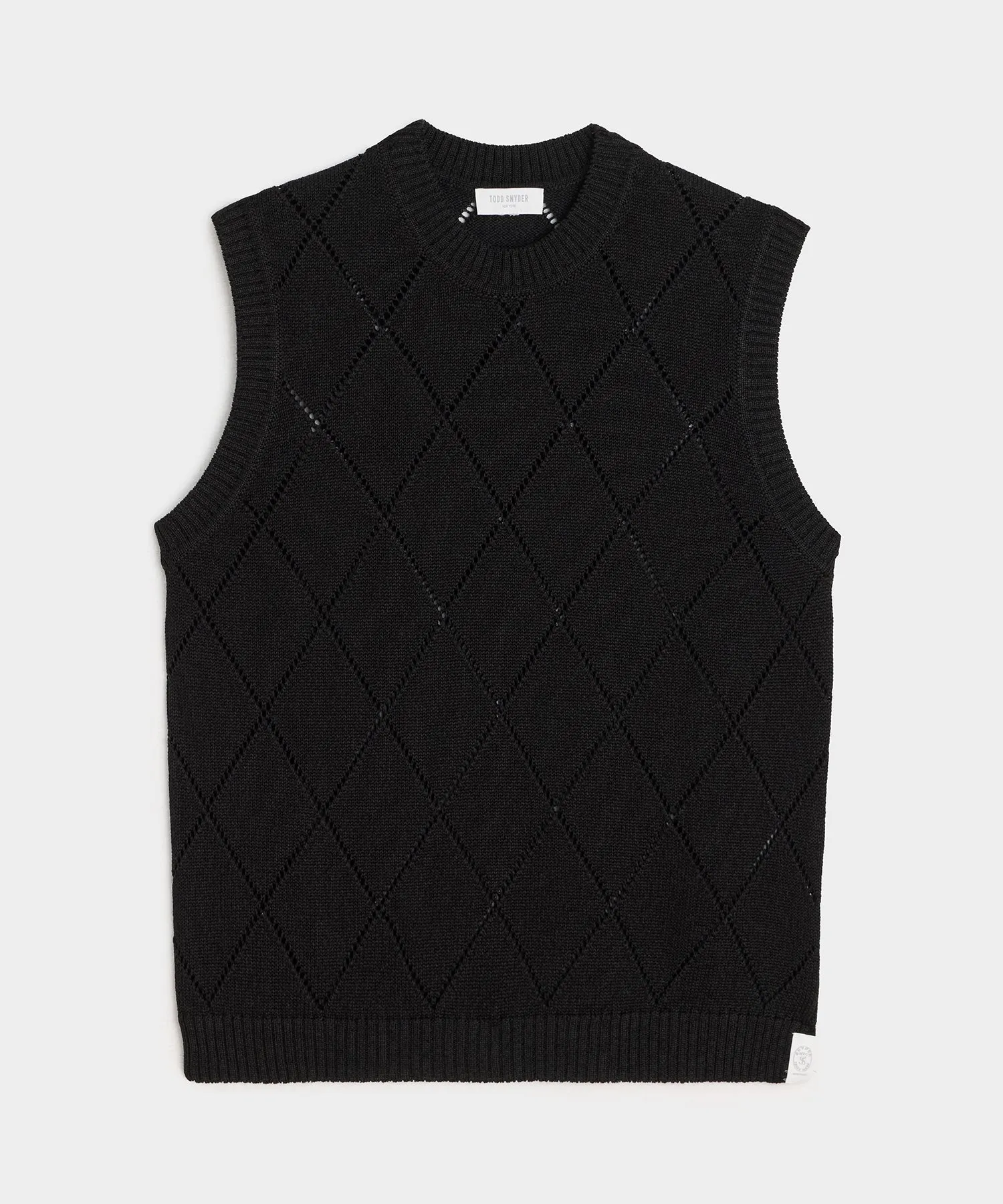 Argyle Sweater Vest sold by Todd Snyder