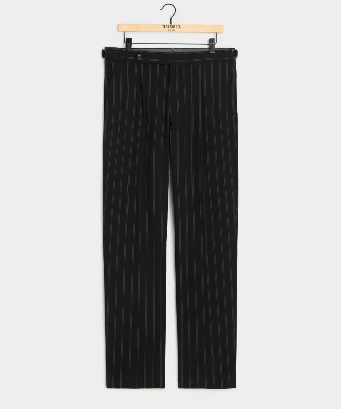 Italian Seersucker Striped Side Tab Trouser sold by Todd Snyder