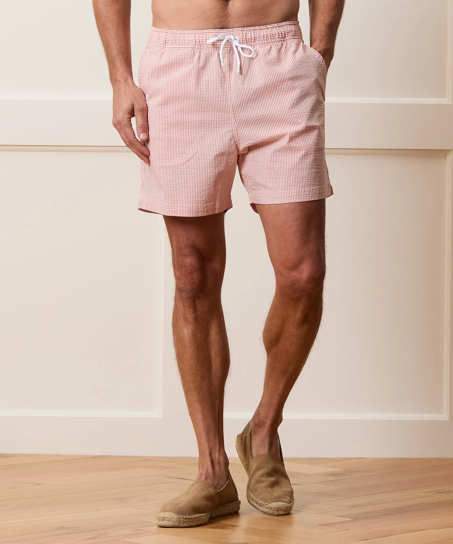 5" Seersucker Montauk Swim Trunk sold by Todd Snyder product image thumbnail 2