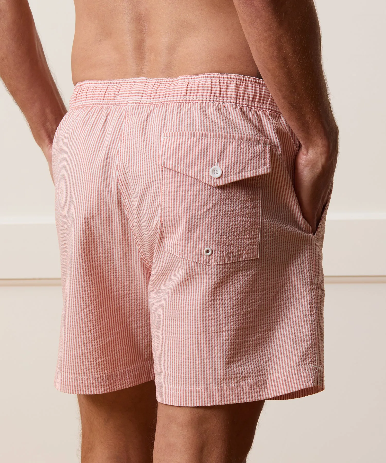 5" Seersucker Montauk Swim Trunk sold by Todd Snyder product image thumbnail 4