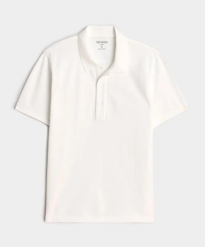 Cotton Pique Polo made by Todd Snyder