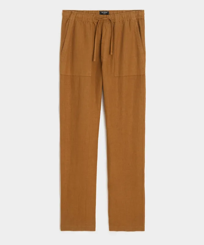 Straight Fit Linen Beach Pant sold by Todd Snyder