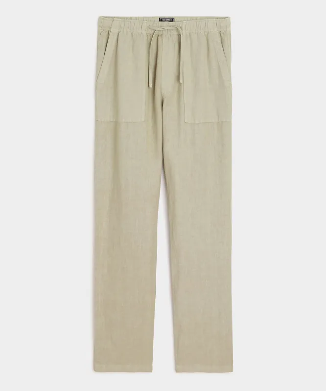 Straight Fit Linen Beach Pant sold by Todd Snyder
