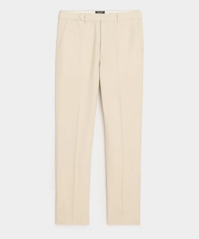 Straight Fit Linen Tab Trouser sold by Todd Snyder
