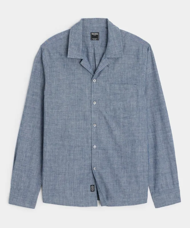 Chambray Hollywood Shirt sold by Todd Snyder