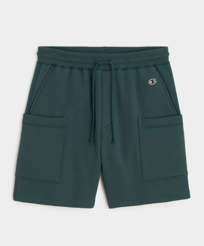 Champion 7" Cargo Sweatshort made by Todd Snyder