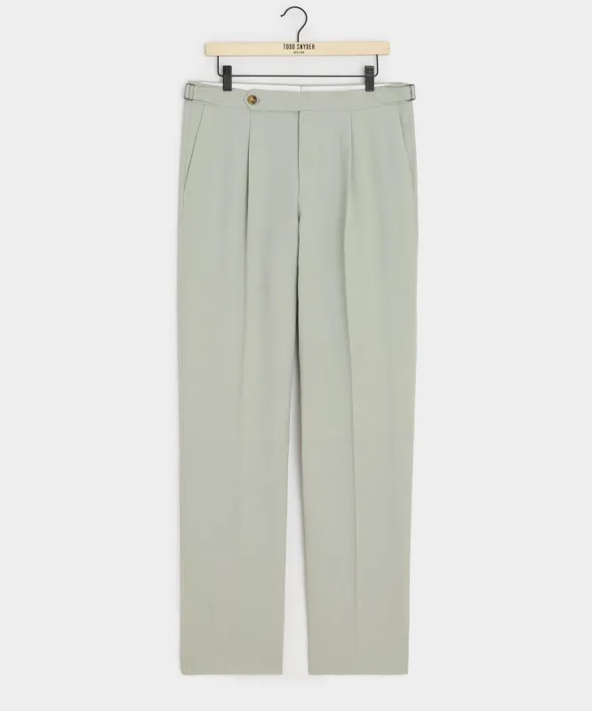 Italian Sueded Linen Side Tab Trouser made by Todd Snyder