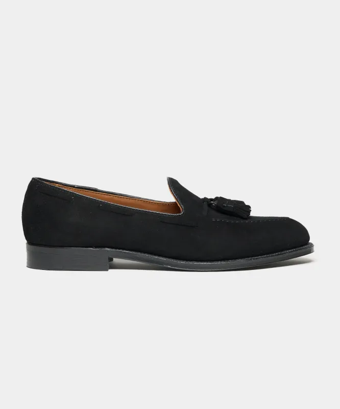 Todd Snyder x Alden Suede Blackout Tassel Loafer sold by Todd Snyder