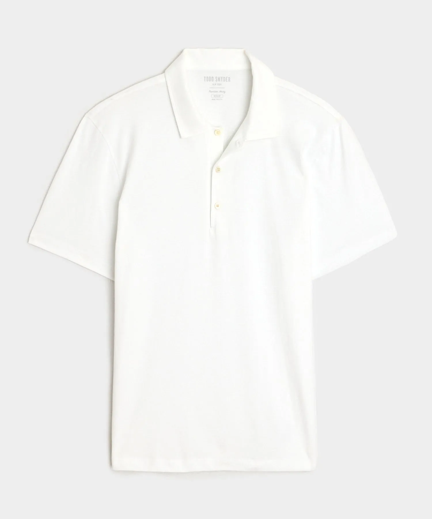 Made In L.A. Jersey Polo sold by Todd Snyder