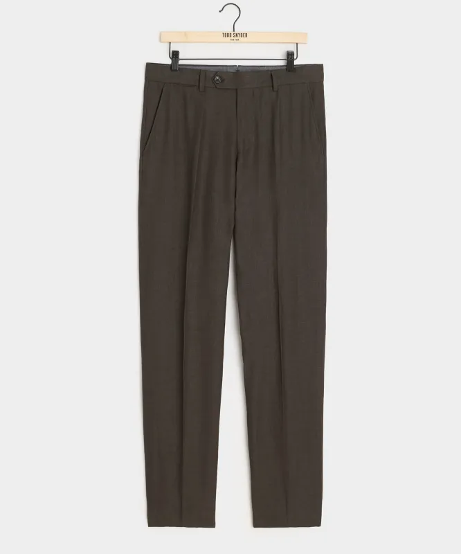 Italian Linen Sutton Trouser sold by Todd Snyder