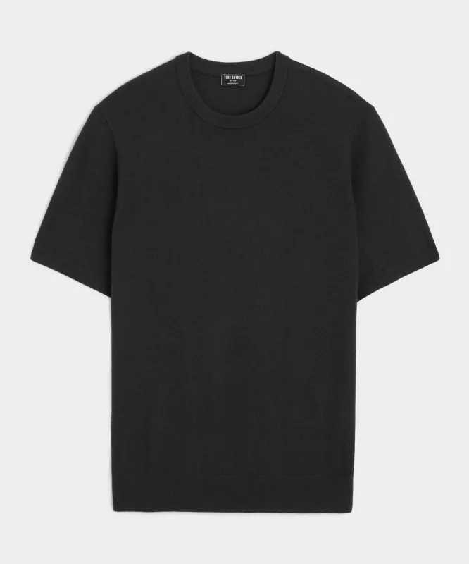 Silk-Cashmere Tee sold by Todd Snyder