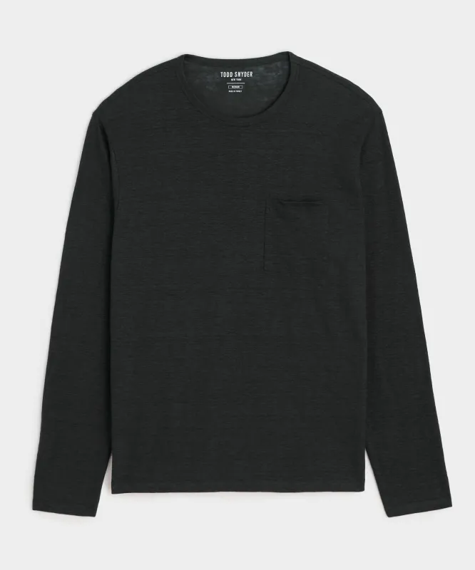 Linen Jersey Pocket Tee made by Todd Snyder