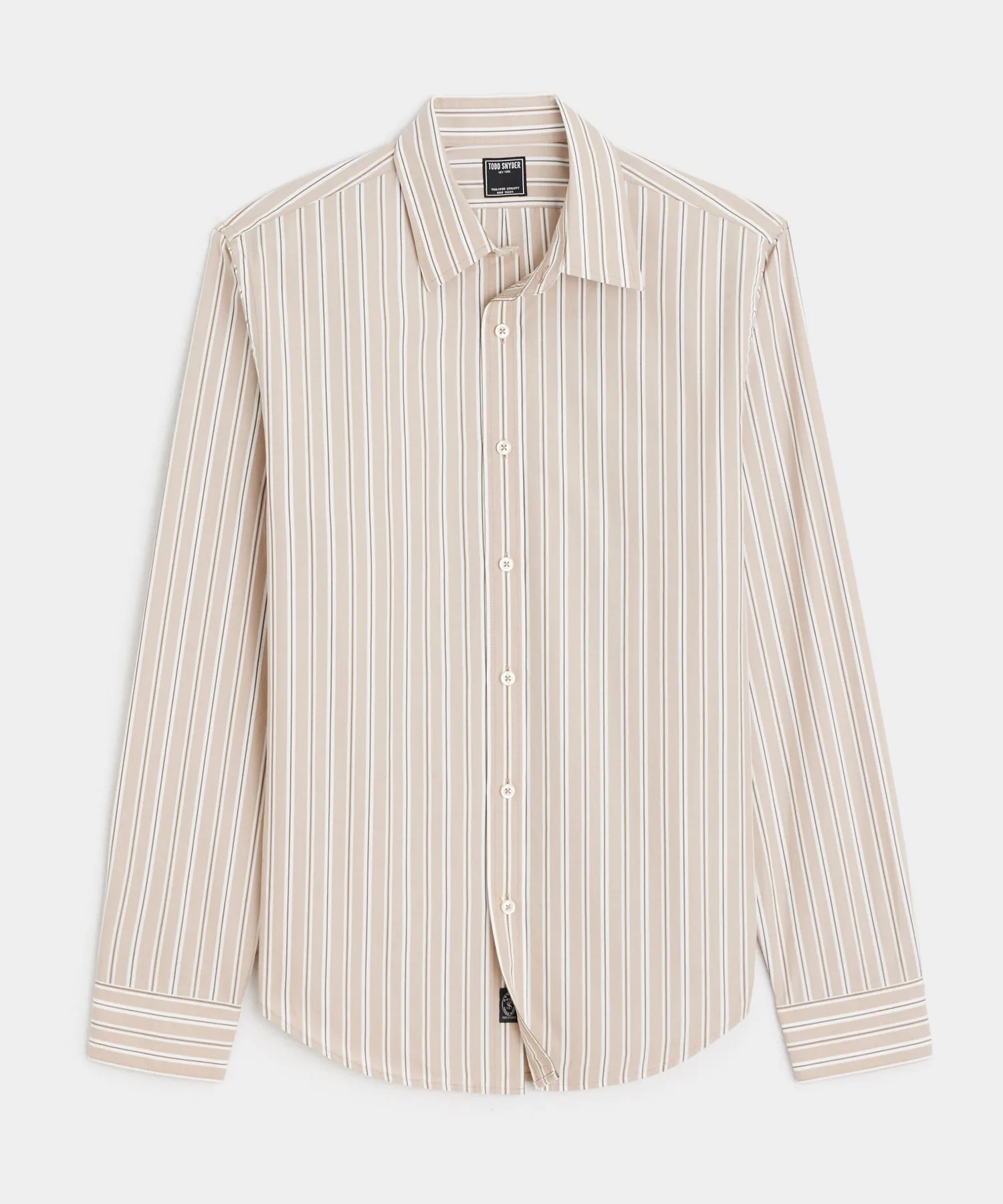 Slim Fit Cotton Poplin Point Collar Shirt sold by Todd Snyder
