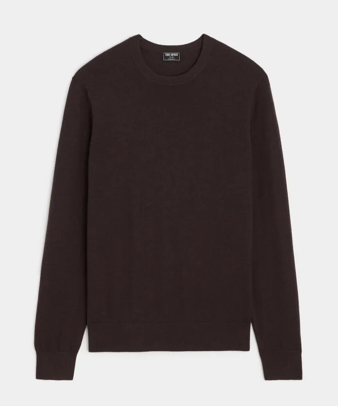 Silk-Cashmere Crewneck Sweater sold by Todd Snyder