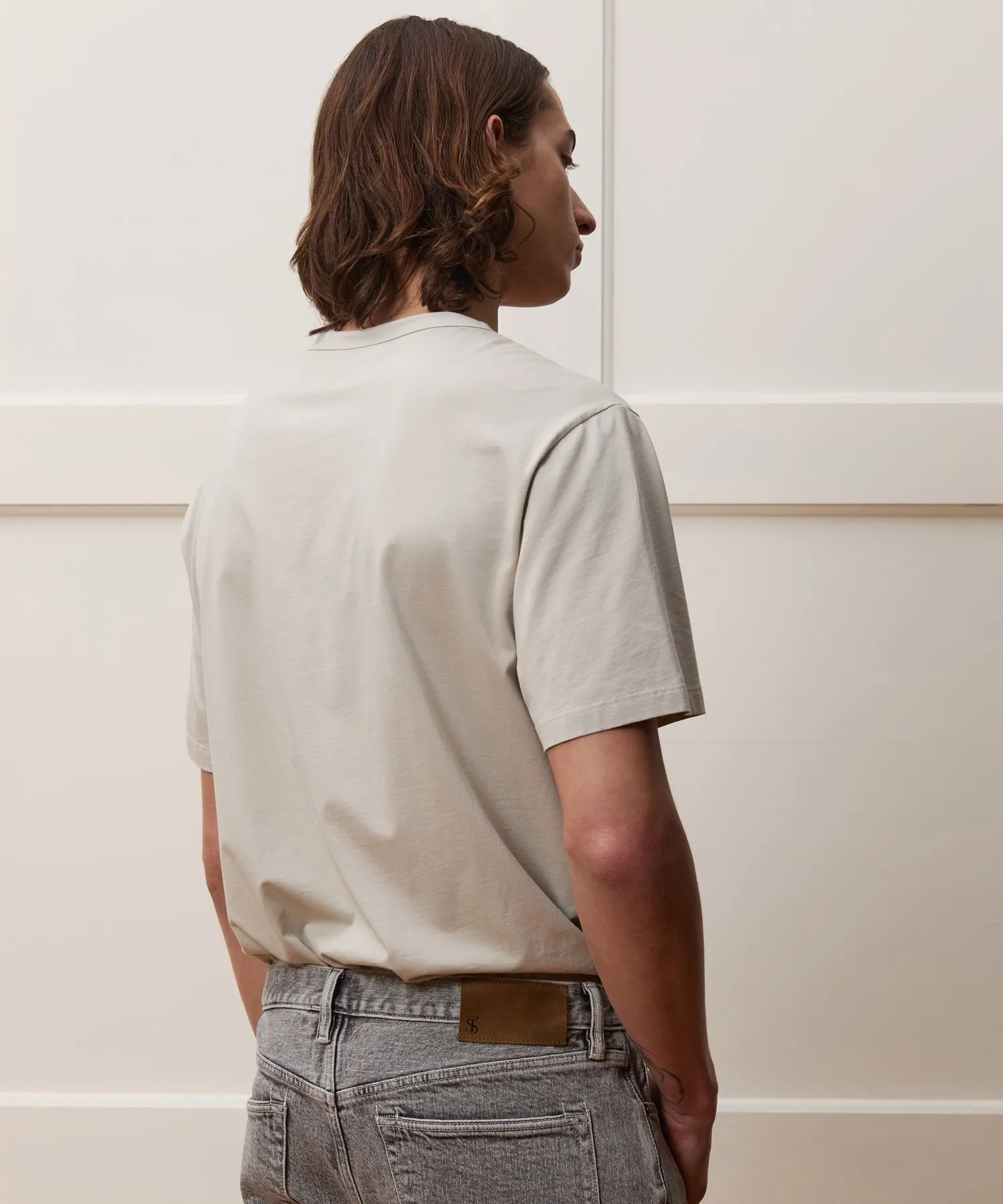 Oversized Luxe Jersey Tee sold by Todd Snyder product image thumbnail 4