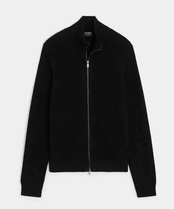 Beechwood Full-Zip Sweater sold by Todd Snyder