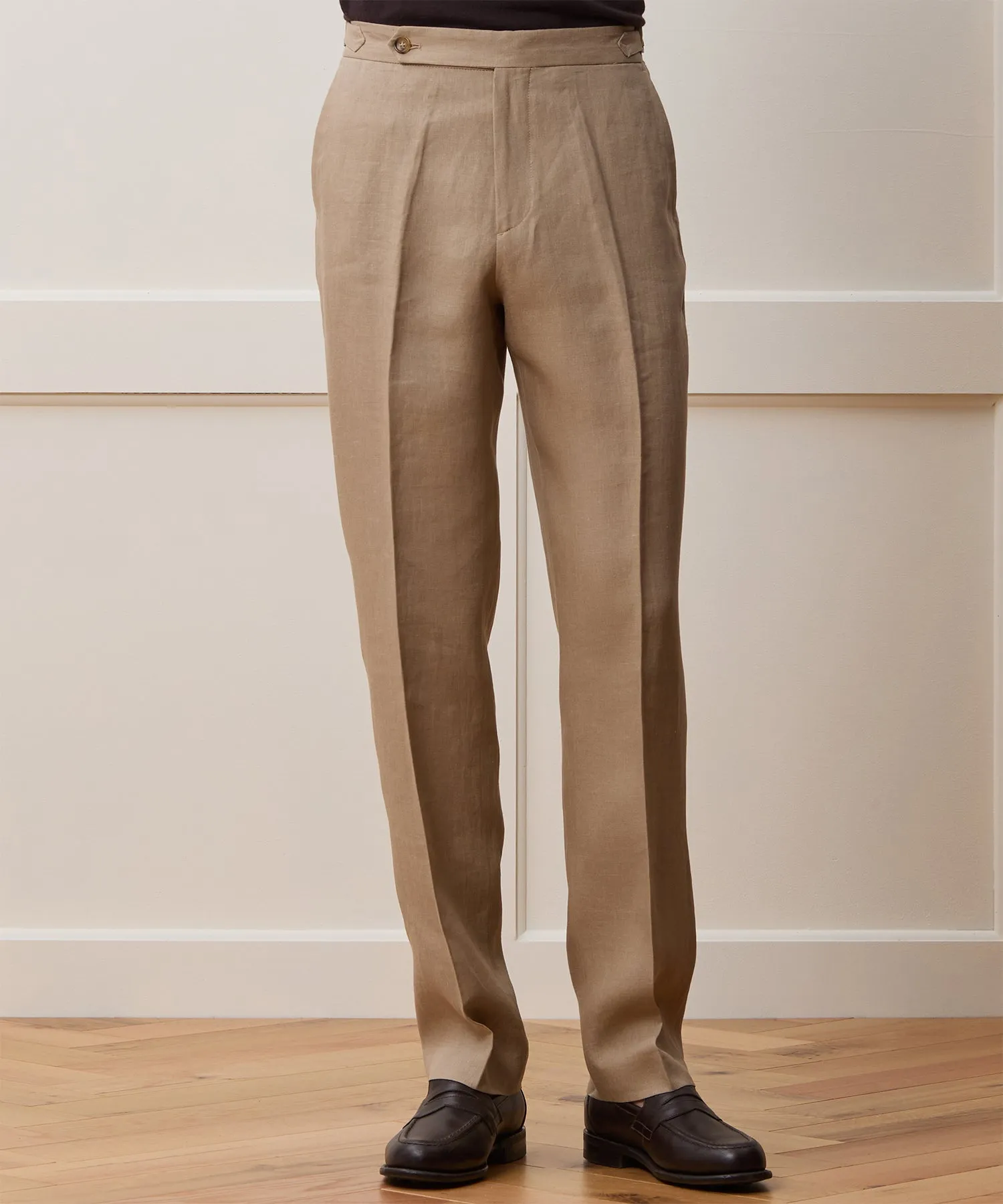 Italian Linen Side Tab Trouser sold by Todd Snyder product image thumbnail 2