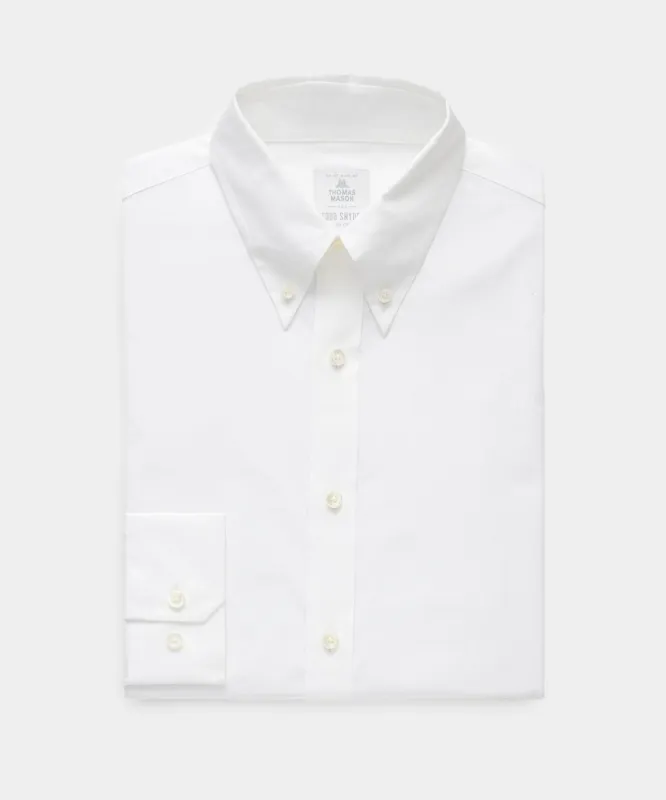 Cotton Poplin Button-Down Collar Dress Shirt sold by Todd Snyder