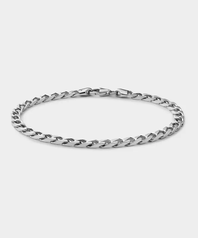 Miansai Sterling Silver Cuban Chain Bracelet sold by Todd Snyder
