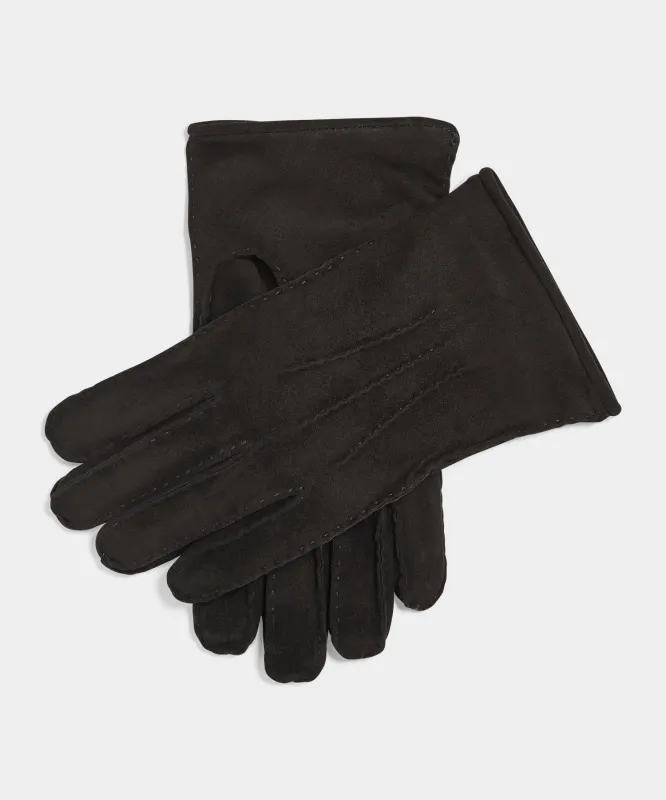 Suede Cashmere-Lined Glove sold by Todd Snyder
