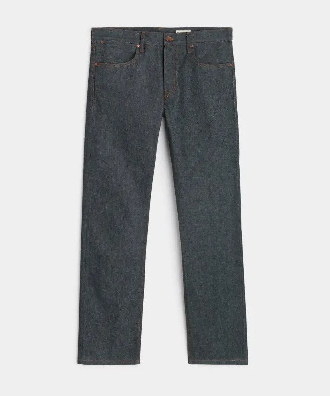 Blackthorn Denim Chieftain Straight Jean in Indigo sold by Todd Snyder