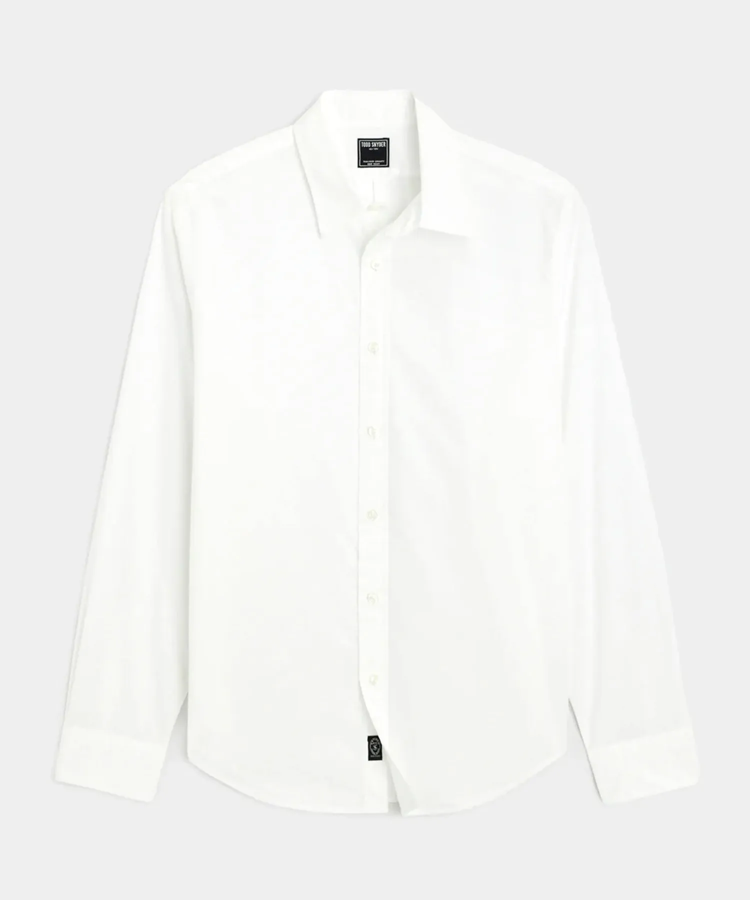 Slim Fit Cotton Poplin Point Collar Shirt sold by Todd Snyder