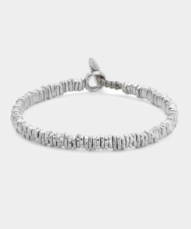Maor Sterling Silver Meander Small Bracelet sold by Todd Snyder