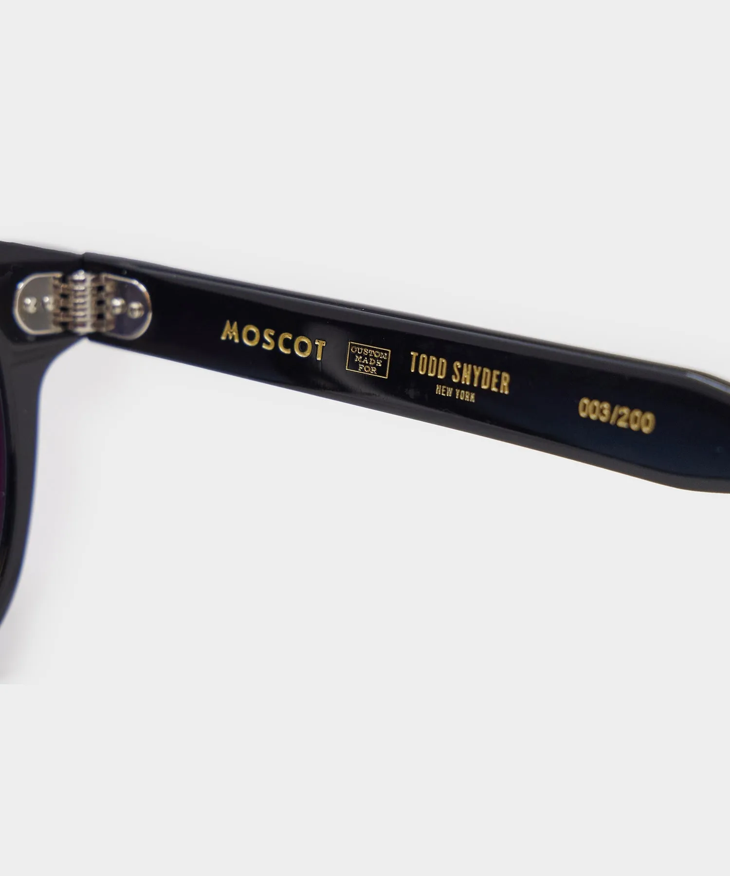 Exclusive MOSCOT Gelt Sunglasses sold by Todd Snyder product image thumbnail 3