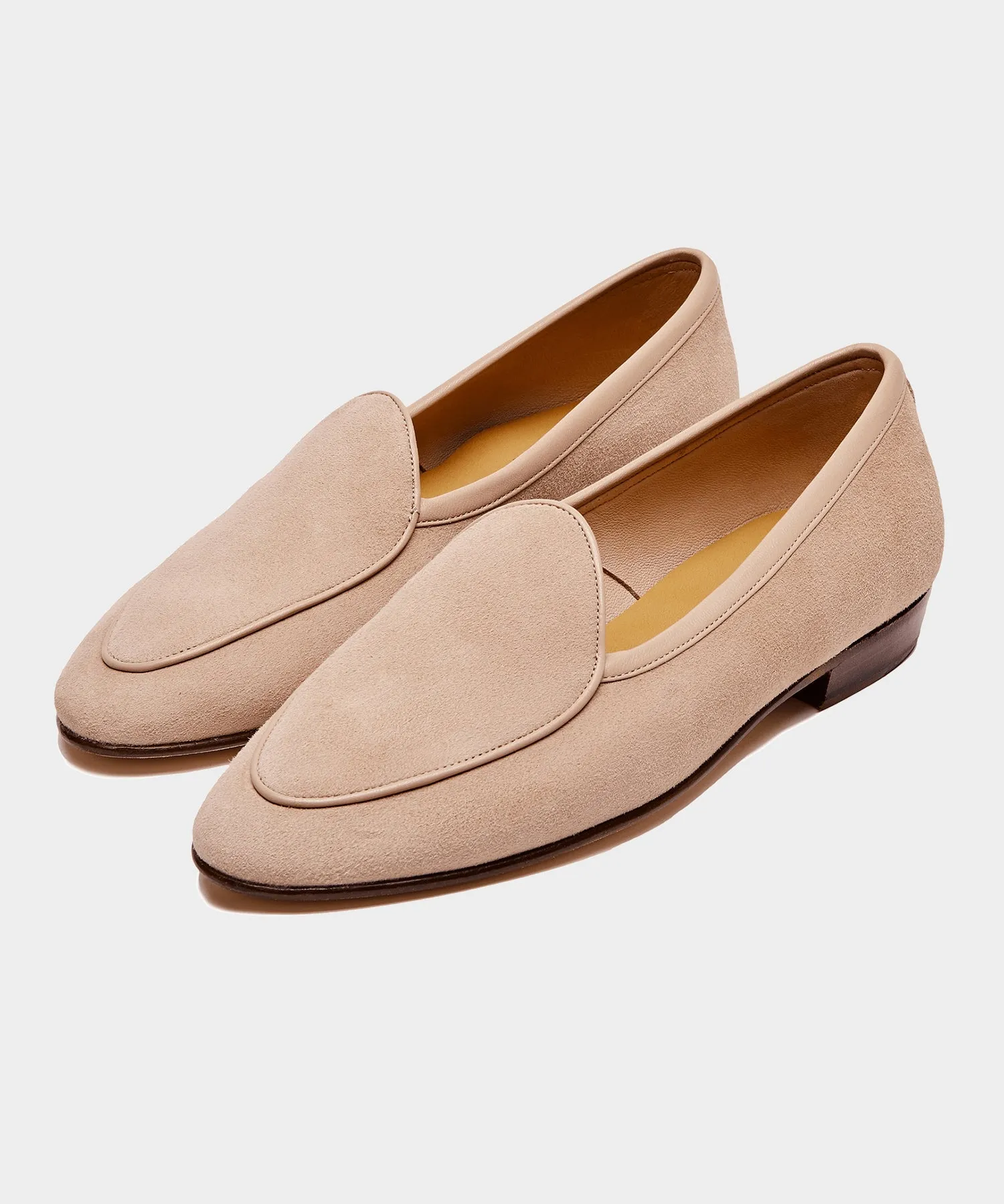 Baudoin & Lange Exclusive Sagan Classic Loafer Albatre Suede sold by Todd Snyder product image thumbnail 2