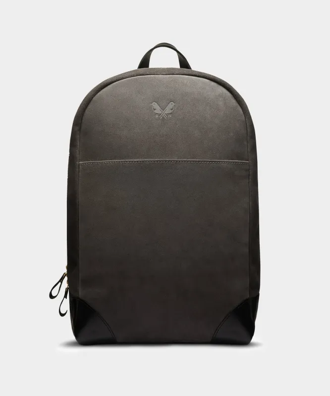 Bennett Winch Suede Backpack sold by Todd Snyder