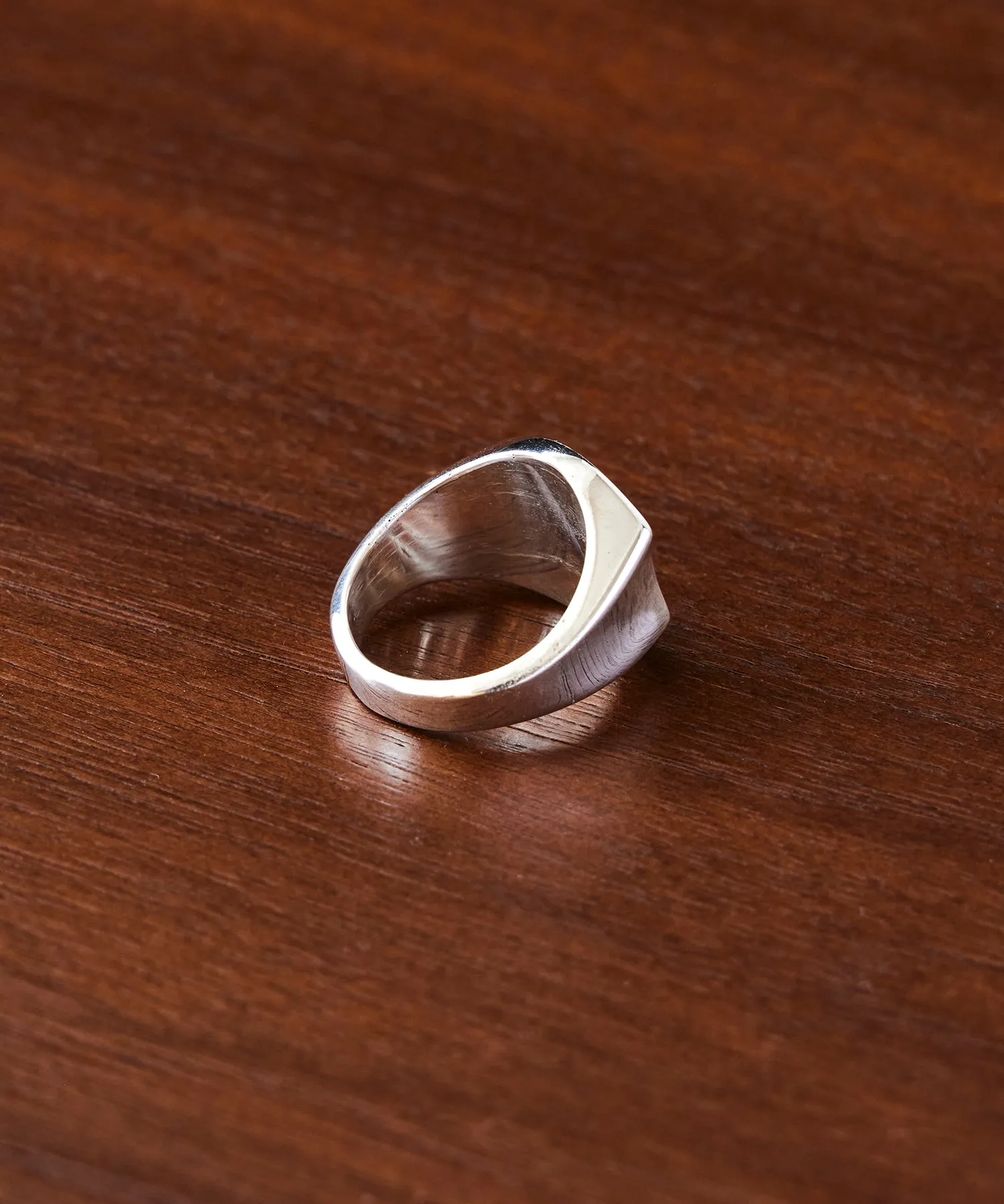 Foundwell Gable Signet Ring sold by Todd Snyder product image thumbnail 4