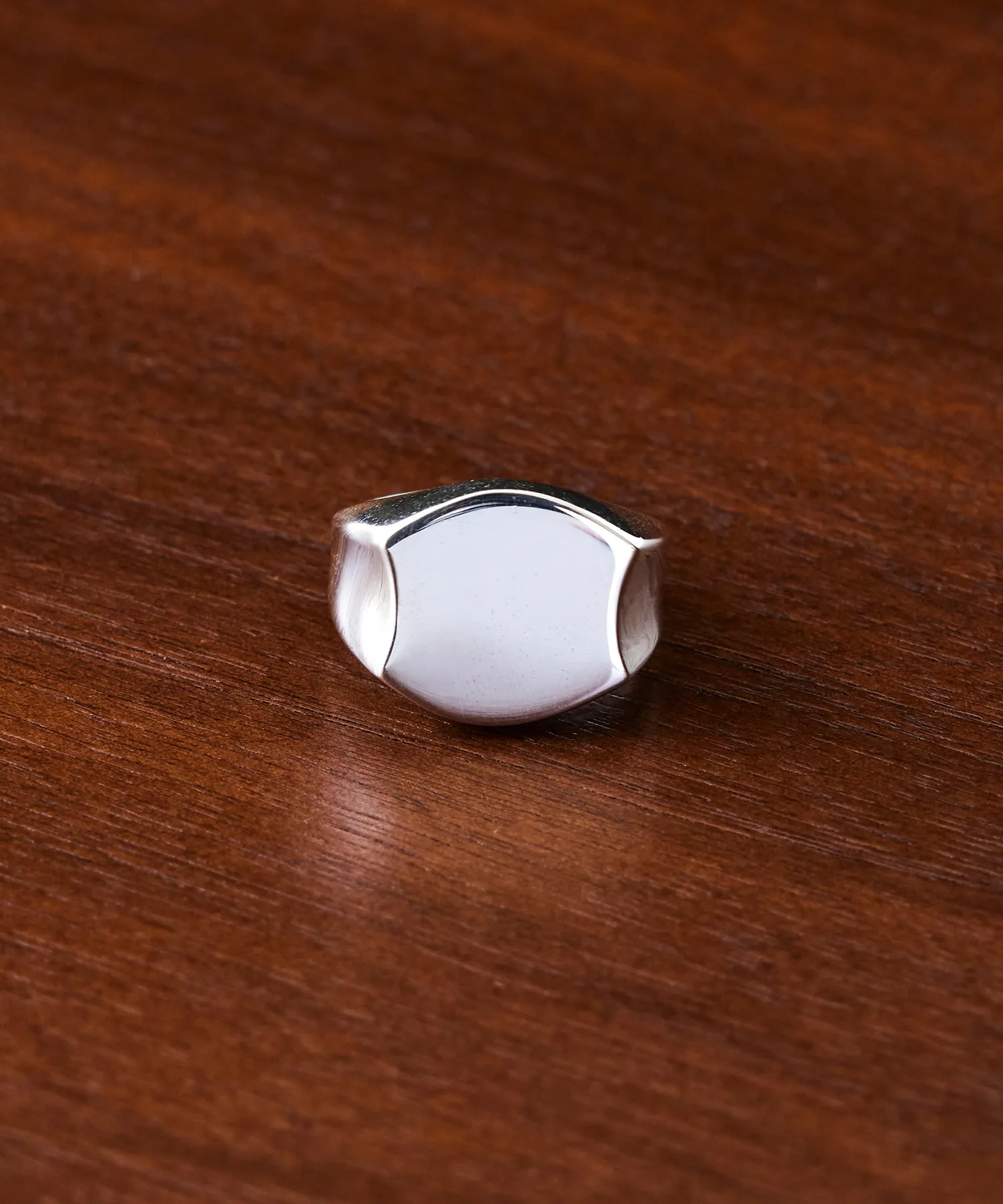 Foundwell Gable Signet Ring sold by Todd Snyder product image thumbnail 3