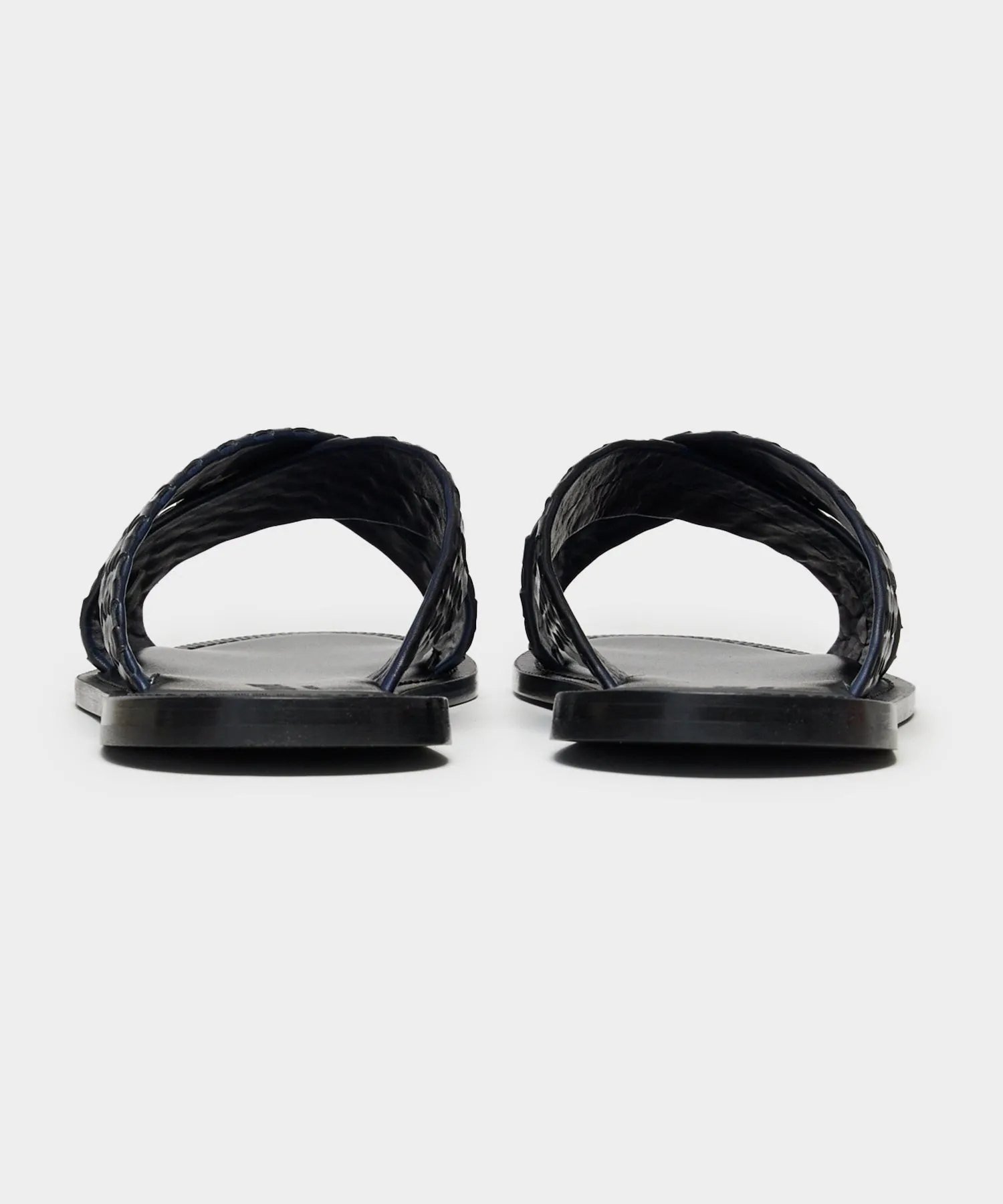 Tuscan Leather Woven Crisscross Sandal sold by Todd Snyder product image thumbnail 5