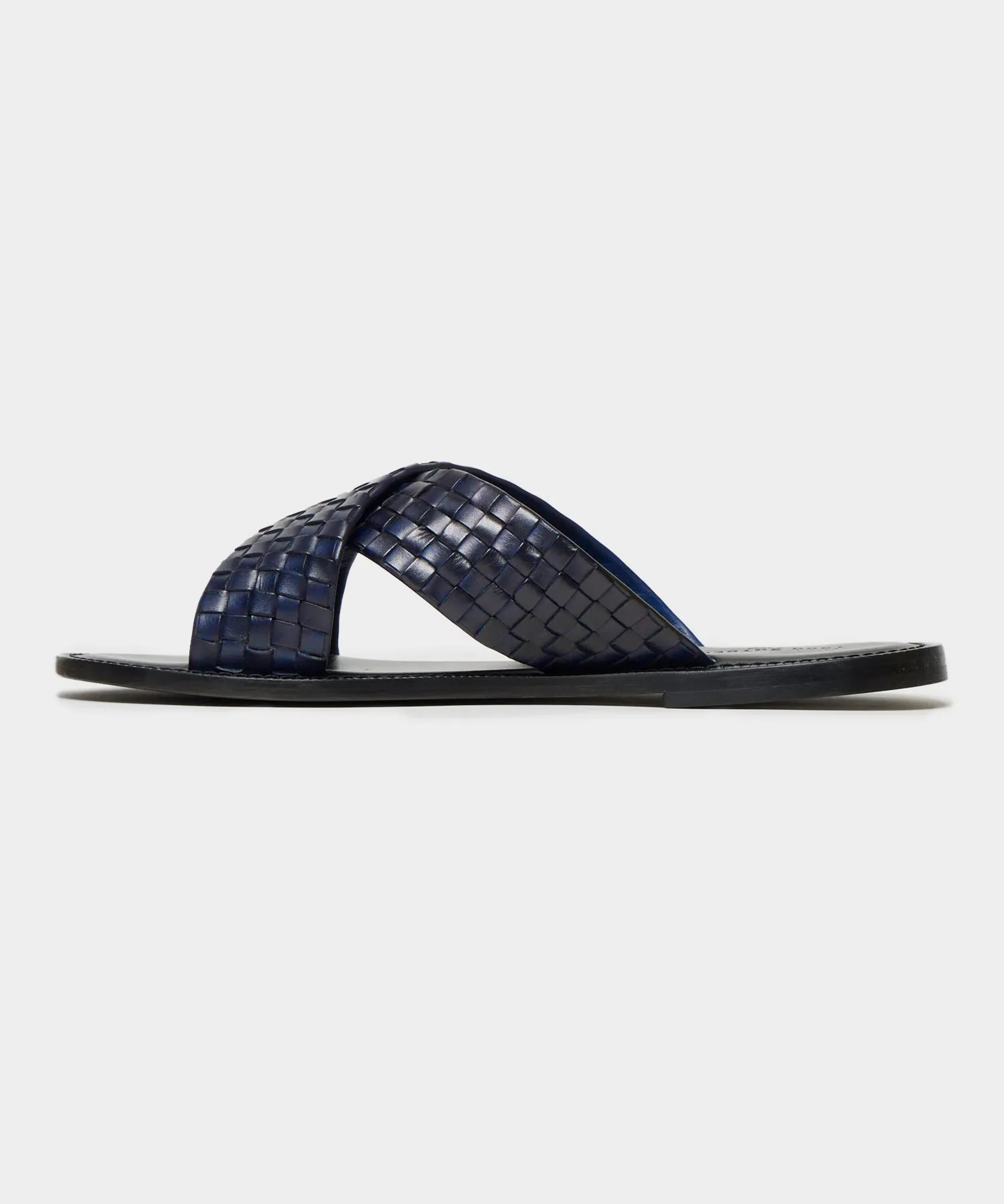 Tuscan Leather Woven Crisscross Sandal sold by Todd Snyder product image thumbnail 4