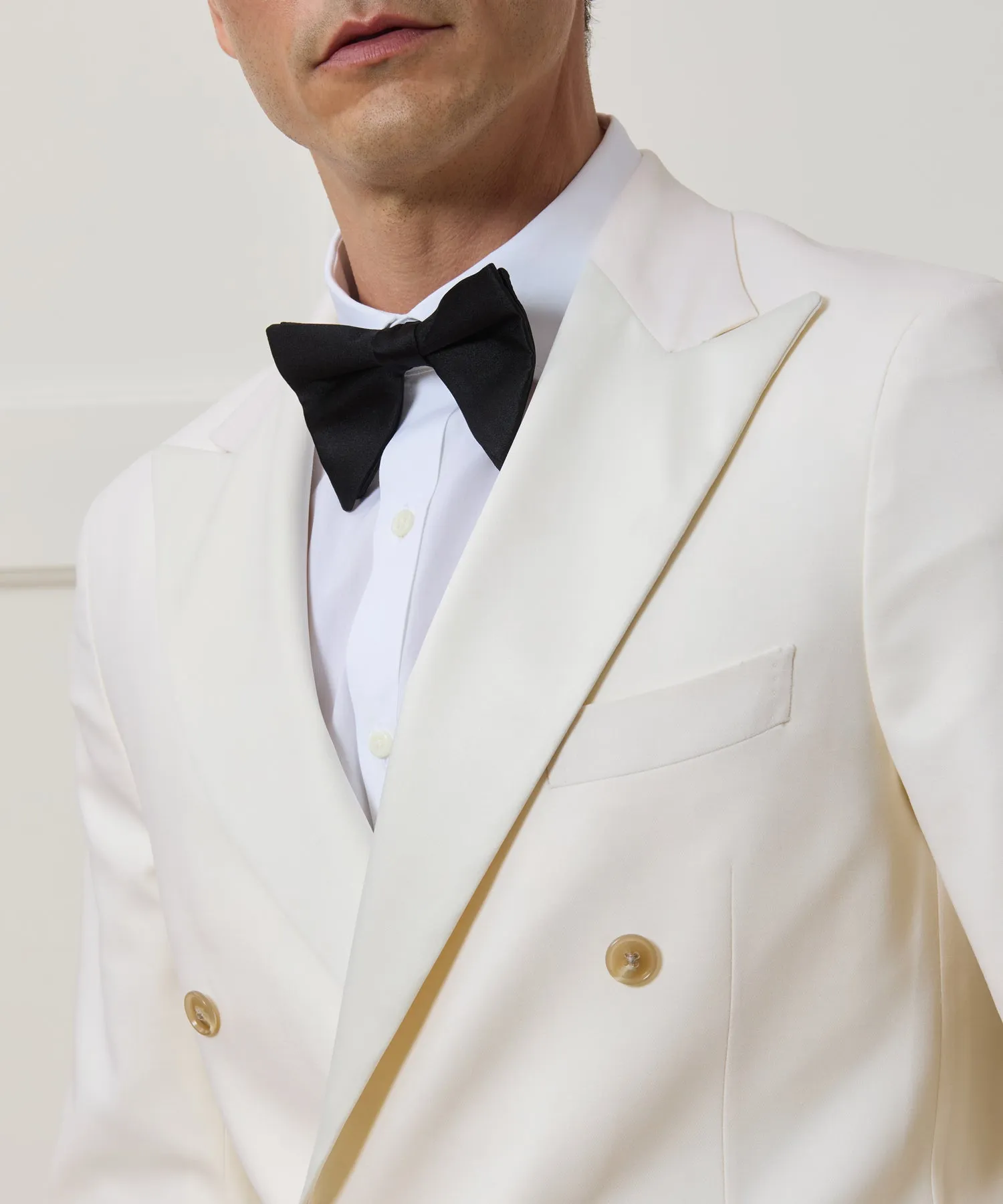 Italian Wool Double-Breasted Tuxedo Jacket sold by Todd Snyder product image thumbnail 5