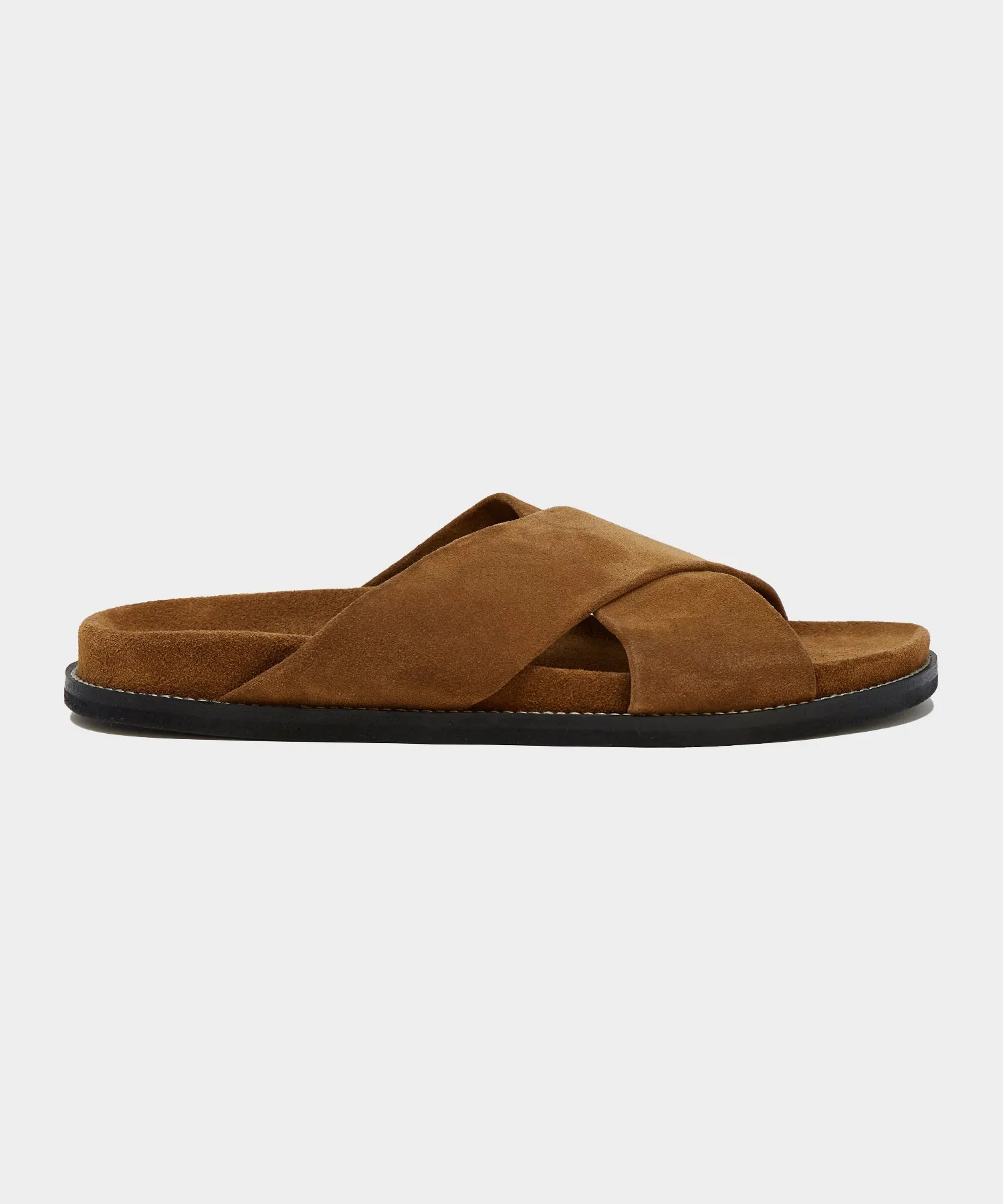Nomad Suede Crossover Sandal sold by Todd Snyder